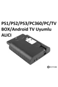 2.4g Ps1 Ps2 Ps3 Pc Android Tv Tv Box Android Telefon Uyumlu Titreşimli Kablosuz Joystick - 4