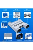 Tp5-3532b Ps5 Slim Ve Tüm Ps5 Modeller Ile Uyumlu Multi Fonksiyon Soğutma Ve Şarj Ünitesi - 3