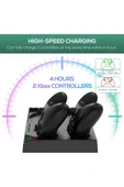 İpega XBOX Series X Multi Fonksiyonel Askılı Şarj İstasyonlu Soğutucu Stand ve 1400mAh Pilli Set - 5