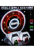 IV-P5235 Multifonksiyonel PS5 Disk/PS5 Dijital Uyumlu LED Göstergeli Şarj Stand Soğutucu Fan - 7