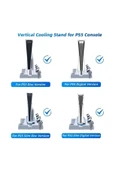 TP5-3532B PS5 Slim Ve Tüm PS5 Modeller Ile Uyumlu Multi Fonksiyon Soğutma Ve Şarj Standı - 3