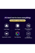 Z01 PC/PS4/PS3/IOS Switch Android Telefon TV Tablet Titreşimli RGB Bluetooth Joystick Gamepad - 4