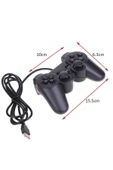 Pc Usb Kablolu Analaog Double Titreşimli Oyun Kolu - 2