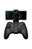 Şarjlı Wireless Bluetooth Android Ios Pc Ps3 Ps4 Smart Tv Uyumlu Telefon Tutucu Gamepad Set - 3