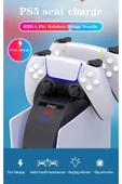 Ps5 Dualsense Şarj Istasyonu Ps5 Hızlı Şarj Led Göstergesi Ile Ps5 Kolu Şarj Standı - 5