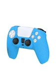 Sony Dobe Playstation 5 Uyumlu Dualsense Gamepad Slikon Koruyucu Set, Ps5 Slikon Kılıf-mavi - 1