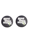 Gta 5 Desenli Sony Ps5/ps4/ps3 Uyumlu Analog Koruyucu Silikon Pad - 1