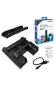 Playstation 4 Slim Ps4 Pro Uyumlu Fanlı Stand Ve Oyun Kolu Usb Şarjlı Ps4 Şarj Stand - 2