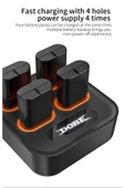 Pil Şarj Standı Cihazı Battery Charger Dock Aynı Anda 4 Adet Pil Şarj Edilebilir - 2
