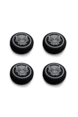 Desenli Sony Ps5/ps4/ps3 Analog Koruyucu Silikon Pad-black Panter - 1