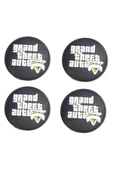 Gta 5 Desenli Xbox One S/one X/xbox E/xbox 360 Analog Koruyucu Silikon Pad - 2
