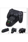Ps4 Slim Pro Dual Charging Dock Göstergeli Şarj Istasyonu Playstation 4 Göstergeli Pinli Dock Uyumlu - 4