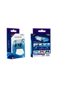 Sony Dobe Playstation 5 Uyumlu Dualsense Gamepad Slikon Koruyucu Set, Ps5 Slikon Kılıf-mavi - 4