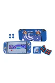 Switch Oled Uyumlu 3in1 Standlı Renkli Kılıf Analog Yükseltici ve Koruyucu Kart Kutusu - 2