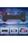 BSP-D8 Bluetooth 5.2 Android/Ios Tablet Telefon Uyumlu Mobil Telefon Tutucu Joystick Gamepad thumbnail 3