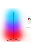 RGB LED 150cm Kule Tip Köşe Arka Plan Atmosfer Dekor Lambası - 5