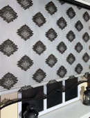 StorBurada Çift Mekanizmalı Siyah Tül Perde ve Ekru Stor Perde STB45239-V107  Siyah 150 x 260 - 1