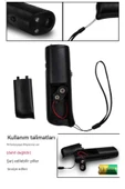 Bing AD100 Ultrasonik 3in1 Kedi Köpek Uzaklaştırıcı ve Eğitici Cihaz - 7