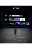 Android Fire TV 4K+ Android 12.5 IPTV  Ses kontrollü Kumanda 2GB Ram+16GB Hafıza Wi-Fi 5G Quad Core - 3
