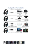 Porfesyonel Oyuncu Kulaklıgı Led Pc, Ps4, Xbox One, Ipad Uyumlu Dizüstü Bilgisayar Mikrofonlu Stereo - 3