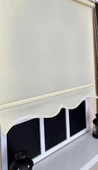 StorBurada Düz Krem Stor Perde Etek Dilimli STB--5302  Krem 50 x 200 thumbnail 1