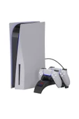 Led Göstergeli Playstation 5 Dualsense Oyun Kolu Şarj Standı thumbnail 2