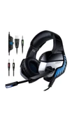 Porfesyonel Oyuncu Kulaklıgı Led Pc, Ps4, Xbox One, Ipad Uyumlu Dizüstü Bilgisayar Mikrofonlu Stereo - 2