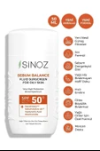 Sinoz Spf50 Yağlı Ciltlere Özel Sıvı Yüz Güneş Kremi - Yeni Nesil Güneş Filtreleri Hibrit Formül 50ml - 1