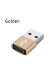Erkek Usb To Dişi Type-c Çevirici Data Otg Adaptör Dönüştürücü thumbnail 1