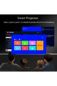 T5 1080p 4K Full HD Wifi USB/AV/HDMI/SCREENCAST Uyumlu Taşınabilir Projektör - 4