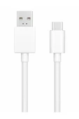 Reno 2z Super Vooc Uyumlu Hızlı Şarj Ve Data Kablosu Dl129 Beyaz - 1