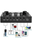 LGT240 Filtreli Condenser Mikrofon V8S Live Plus Ses Kartı ve Standlı Set - 3