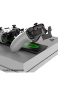 Xboxone/x/s Uyumlu Göstergeli Gamepad Için Şarj Cihazları Çift Kol Xbox Kablosuz Şarj Cihazı thumbnail 3