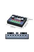 LGT240 Filtreli Condenser Mikrofon V8S Live Plus Ses Kartı ve Standlı Set - 4