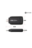 2.4/5 Uyumlu  GHz Kablosuz USB 3.0/2.0/1.1 Mac Windows Linux Uyumlu 1300Mbps Wi-Fi Adaptörü - 2