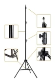 Taşınabilir Projeksiyon Cihazları ve Selfie Kullanım için Üç Ayaklı Tripod 2.10 Metre - 4