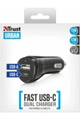 Urban 17w Type-c Usb Çift Giriş Araç Çakmak Şarj Cihazı thumbnail 5