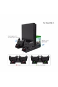 Xbox One S/x Çok Fonksiyonlu Soğutma Standı Led Göstergeli Fanlı Şarj Stand thumbnail 1