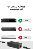 XBOX ONE Güç Adaptörü TR Priz Uyumlu 100-240 OTO VOLTAJ DESTEKLİ - 5