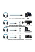 G1100 Oyuncu Gamer Seri Pc-xbox One-ps4 Uyumlu Kulaklık thumbnail 3