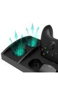 XBOX Series S Çok Amaçlı Askılı Şarj İstasyonu Soğutucu Stand Pil Set thumbnail 5