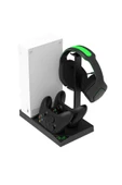 XBOX Series S Çok Amaçlı Askılı Şarj İstasyonu Soğutucu Stand Pil Set thumbnail 2