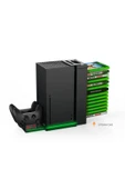 Tyx-0667 Xbox Series X Oyun Hazneli Fanlı Led Göstergeli Şarj Stand - 4