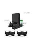 Xbox One S/x Çok Fonksiyonlu Soğutma Standı Led Göstergeli Fanlı Şarj Stand thumbnail 3
