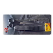 Alfa Set13 3Lü Berber Seti Makas + Tarak + Jiletli Tarak thumbnail 2