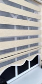 Zebra Stor Perde Sütlü Kahve Etek Dilimli Z-STB400V03  Sütlü Kahve 150 x 200 - 1