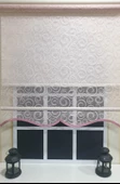 StorBurada Çift Mekanizmalı Pembe Tül Perde ve Ekru Stor Perde STB2015-V12  Pembe 120 x 260 - 2