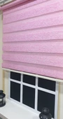 Lux Bambu Stor Zebra Perde Fuşya Pembe Etek Dilimli  STB 400 V16  Pembe 80 x 200 - 3