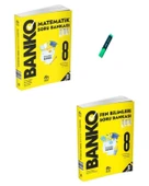 LGS 8. Sınıf Banko Serisi Matematik ve Fen Bilimleri Soru Bankası - 1