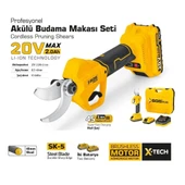 SGS 5555 AKÜLÜ BUDAMA MAKASI 20V KÖMÜRSÜZ MOTOR - 1